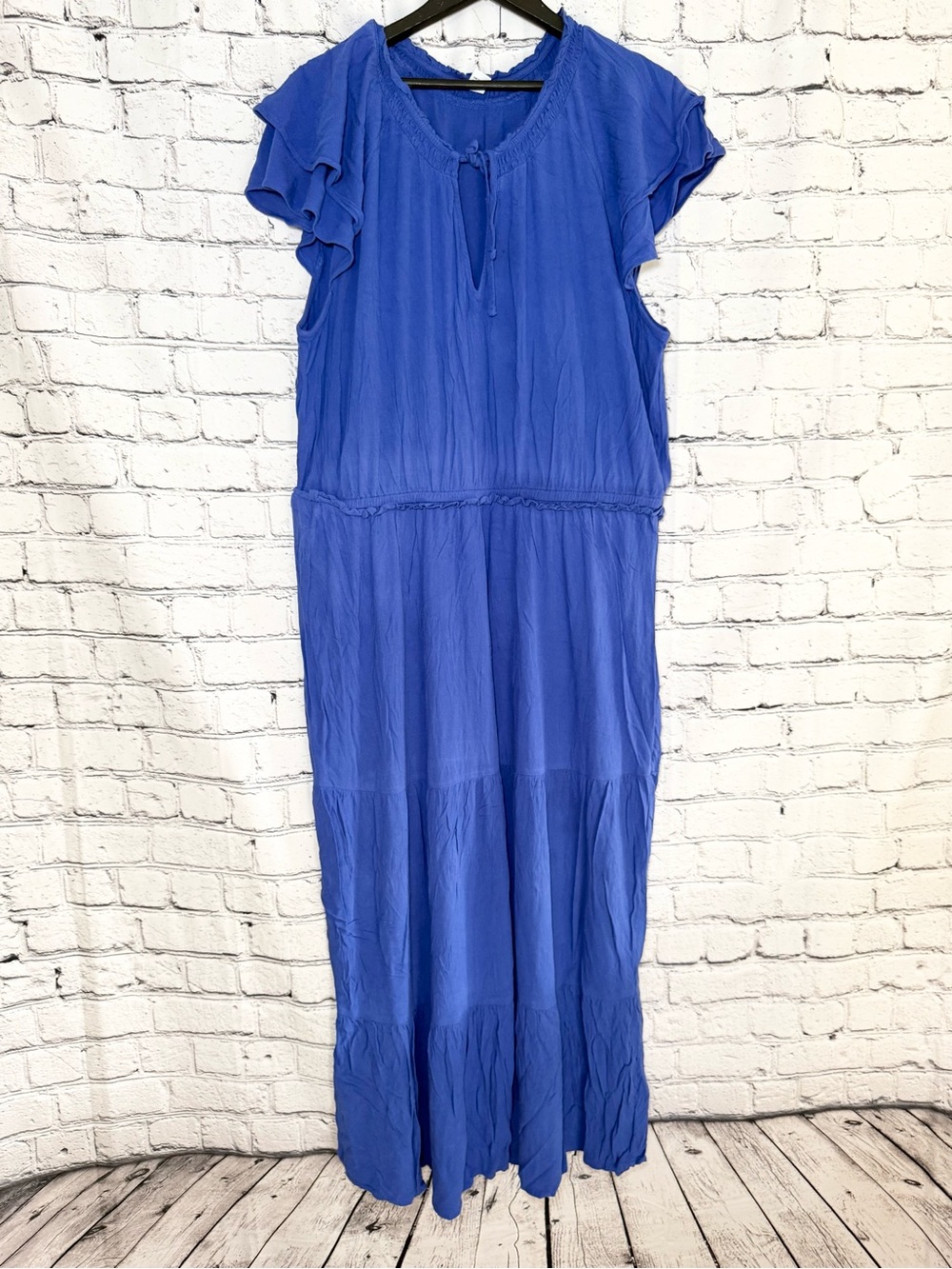 Old navy. Cobalt blue long dress. Size XL